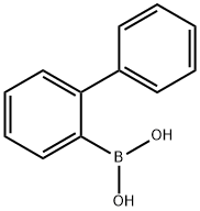 2-BIPHENYLBORONIC酸の構造
