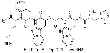 注射可能なポリペプチドのホルモンGHRP-6 CAS 87616-84-0の脂肪質の損失および反老化