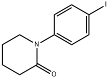 1 （4-IODO-PHENYL） - PIPERIDIN-2-ONEの構造