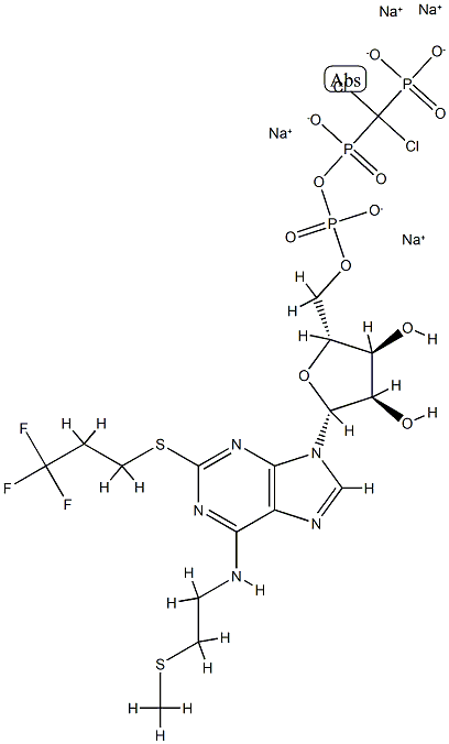 cangrelorのtetrasodium構造