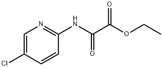 N- （5-Chloropyridin-2-yl）のoxalaMic酸のethylエステルの構造