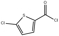5-CHLOROTHIOPHENE-2-CARBONYL塩化物の構造