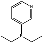 ジエチル（3-PYRIDYL） BORANEの構造