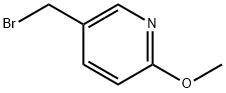 5 （BROMOMETHYL） - 2-METHOXYPYRIDINE構造