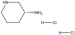 （R） - 3-Piperidinamine二塩酸化合物の構造