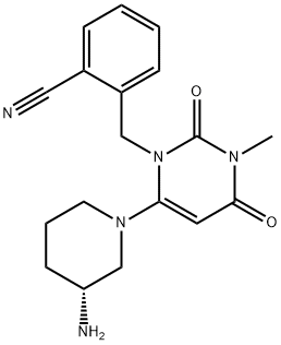 ALOGLIPTIN （ALOGLIPTINE、ALOGLIPTINA）の構造