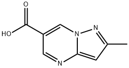 2-Methylpyrazolo [1,5-a]ピリミジン6カルボキシル基の酸の構造