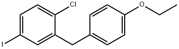 4 Iodo 1 chloro2 （4-ethoxybenzyl）ベンゼン構造