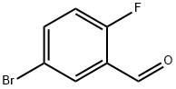 5-Bromo-2-fluorobenzaldehyde構造